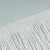 Suministros del Fabricante Encaje de Borla de Poliéster Moda Barba Blanco de un Solo Lado DIY Ropa Accesorios Textiles para el Hogar