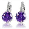 Pendientes de circonita con explosiones de AliExpress, joyería popular japonesa y coreana, pendientes de metal con temperamento, pendientes clásicos de alta gama.