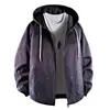 Llegada Nueva 2025 M-8XL Moda Trendy para Adolescentes talla extra Casual Chaqueta para Hombre 8509