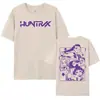 Camiseta Feminina Kpop Caçador de Demônios Huntrix Camiseta Verão Solta Unissex Streetwear Moda Hip Hop