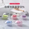 Cepillo para Lavar el Cabello, Masajeador para la Salud del Cuero Cabelludo, Herramienta para Lavar el Cabello, Peine Masajeador para Lavar el Cabello, Dispositivo para Lavar el Cabello de Adultos y Bebés, Cepillo de Silicona Anti-Picazón