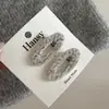 Par de Pasadores Ovales Huecos de Ácido Acético Pinzas Laterales Pinza de Pato Geométricas de Moda Pinza para Flequillo Largo Estilo Nuevo