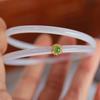Bestia tragadora de oro calcedonia natural pulsera tintineante pulsera de ágata extremadamente delgada pequeña y exquisita pulsera de jade joyería para damas