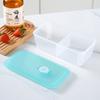 Lonchera compartimentada estilo japonés para trabajadores de oficina se puede calentar en microondas portátil apto para alimentos traje de lonchera separada