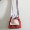 Bolso Cruzado Dopamina Dumpling Singapur Bolso Cruzado Dulce Plátano Bolso Tote Mini Bloque de Color Nuevo Otoño 2025 para Mujer
