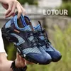 Zapatos de vadeo para hombre Nuevos Zapatos de senderismo de malla Transpirables Cómodos Casuales Zapatos Deportivos para Exteriores Versátiles Modernos Zapatos para Correr