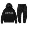 Fearofgod Conjunto de Moletom Essentials Multilinha Novo Sudadora com Forro de Lã Unissex W Estilo Tendência