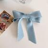 Nicho Rosa, azul Ballet Girl Sea Salt Blue Bow Hairpin Hairpin