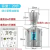 Máquina de Elaboración a Pequeña Escala, Máquina de Hidrosoles de Aceites Esenciales, Destilador de Fermentación Multifuncional Doméstico de Acero Inoxidable, Dispositivo de Destilación de Alcohol Engrosado