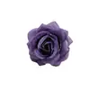 Flores de rosa mini simuladas cabezas DIY rosa de seda flor artificial material para pasador de pelo adorno pequeño para fotografía del hogar