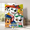 Serie Animada Manta de Franela Amazon Manta de Siesta para Niños Estampado de Paw Patrol Transfronteriza Más Vendida Manta para Todas las Estaciones