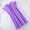 Palitos Twist Enrolados Cor Macaron Série Kit de Material para Buquê DIY Hastes de Chenille Brinquedos Manuais para Jardim de Infância