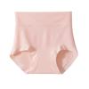 Ropa Interior Extendida de Algodón Puro para Mujer Entrepierna de Algodón Antibacteriano Cintura Alta Control de Abdomen Sin Costuras Transpirable Shorts Triángulo Talla Grande para Niñas