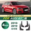 Adequado para 2016-2019 Audi A3 Hatchback Versão Esportiva Para-lama Anti-respingo de Borracha Macia Modificação de Guarda-lamas