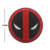 Mancha Deadpool 3D Bordado Velcro Patch Mochila Adesivo Braçadeira Chapéu Adesivo Tático Adesivo de Moral