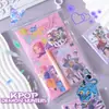 Conjunto de Papelaria para Meninas do Grupo Kpop Demon Hunter, Material Escolar, Presentes de Recompensa, Lembrancinhas de Aniversário, Papelaria para Volta às Aulas