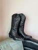 Botas de Verano para Mujer, Botas Largas Negras, Nuevo Estilo 2026, Súper Elegantes, Estilo Wasteland, Botas Largas, Botas Vaqueras Occidentales de Xinjiang