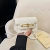 Bolso para niños 2024 Nuevo Elegante simple bandolera para combinar con todo para niñas pu de alta calidad portátil bolso cuadrado pequeño