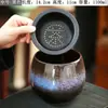 Separación Seco y Húmedo Cerámica Tarro para Residuos de Té Escritorio Hogar Filtro Cuenca de Agua Cubo de Basura Cenicero Accesorios para Juego de Té Lavado de Té