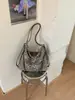 Bolsa Estampa de Leopardo para Mulheres 2026 Novo Estilo de Verão High-End Leve Luxo Bolsa de Ombro para o Dia a Dia Mochila Transversal de Grande Capacidade