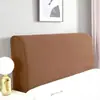 Funda Protectora Antipolvo Moderna y Sencilla para Cabecera de Tela Transfronteriza Nórdica Funda de Cabecera de Cama Totalmente Cerrada Funda Elástica para Cabecera de Cama Universal