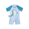 Traje de baño infantil de cristal de octubre para niños y niñas, bebé, nuevo 2025, bañador de dos piezas, traje de verano