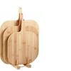 Tabla de Cortar de Madera con Mango, Soporte de Almacenamiento Incorporado, Tabla de Cortar Fruta Colgante, Tabla de Cortar de Madera Maciza