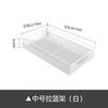 Estante de almacenamiento extraíble para el hogar transfronterizo, estante de almacenamiento tipo cajón para condimentos, cesta de hierro forjado para fregadero de cocina