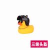 Patito Amarillo Adornos para Coche Estilo Mismo Douyin Popular en Redes Sociales Casco Motocicleta Exterior Viento Pato Decoración de Coche