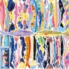30 Materiales de Diario Minimalista con Temática de Peces de Dibujos Animados, Recursos Creativos Artísticos, Marcadores de Libros de Papel para Lectura Estilo Ins, Productos Nuevos