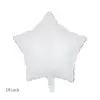 Globo Flotante de Película de Aluminio con Forma de Corazón y Estrella de Cinco Puntas de 18 Pulgadas Decoración para Actividad de Fiesta Festival de Bodas Nochevieja