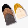 Sombrero de Lana Otoño e Invierno Casual Lindo Estilo Universitario Sombrero Tejido Sombrero Cálido Grueso para Mujer Sombrero Melón Coreano de Moda
