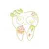 Roupas Transfronteiriças Europeias e Americanas Novo Desenho Animado Escova de Dentes Emblema de Dente Criativo Fofo Broche Médico Corsage Fixo para Roupas