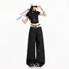 Calça Casual Tendência Estilo Americano 2026 Solta Fluida Primavera-Verão Novo Estilo Emagrecedora Preguiçosa Chique Comprimento Total Perna Larga Reta Slim Fit