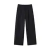 Pantalones de Traje de Moda para Hombre Pierna Recta Primavera/Otoño 2026 Pantalones Casuales de Traje de Moda Holgados Adelgazantes con Caída para el Trabajo