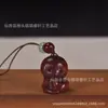 Chaveiro de Presente do Ano do Cavalo Pingente Ornamentado do Zodíaco Areia Verde Sândalo Corrente de Celular Desenho Animado Bolsa Feminina Lembrança