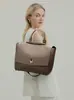 Nova Bolsa Tote Transversal de Luxo Simples para Mulheres Grande Capacidade para o Dia a Dia Bolsa de Ombro Único para Mulheres Atacado Personalização