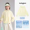 Pudding Haru Roupas Infantis Jaqueta 2026 Verão Novo Estilo Fio Original Jaqueta de Proteção Solar Roupas de Verão com Proteção Solar para Meninas Upf50+