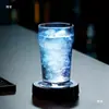 Porta-copos de led para bar base iluminada para coquetel luz de base para copo de vinho porta-copos de fundo luz base iluminada para coquetel luz