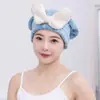 Touca para Cabelo Seco, Toalha de Cabelo Espessa de Camada Dupla Super Absorvente de Secagem Rápida, Toalha de Cabelo para Secar os Cabelos, Touca para Cabeça, Touca de Banho