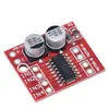 Módulo de acionamento do motor DC de 2 vias para frente e para trás PWM regulação de velocidade dupla motor de passo H-bridge mini vitória L298N