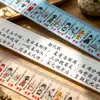 História da China Cronologia Dinástica Governante Presente Prático para Crianças Alunos do Ensino Fundamental Pequeno Presente Régua