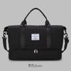 Bolso Deportivo de Mano de Moda para Corta Distancia Viaje Romboidal Separación Seco y Húmedo Bolsa de Yoga Fitness Compartimento para Zapatos de Gran Capacidad Bolsa de Viaje