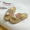 2025 Moda Coreana Versátil Slip-On Sapatos Birkenstock Chinelos de Interior Casa Novos Tamancos Birkenstock