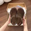 Sapatos Mary Jane com sola grossa, salto embutido, bico redondo 2026 sola macia para saias sapatos de salto único com corte baixo estilo retrô novo feminino