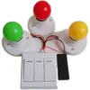 Tablero de Actividades Montessori para Bebés Accesorios DIY Materiales Caja Casa Casa tablero ocupado juguete de 1 año 2 años