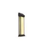 Luces solares de pared para exteriores con iluminación hacia arriba y hacia abajo, luces para pilares a ambos lados de la puerta, luces de pared exteriores para balcón impermeables, luces de pared para patio de villa
