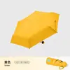 Mini Guarda-Sol Portátil para Mulheres, Dupla Utilização para Sol e Chuva, Proteção UV, Guarda-Chuva Compacto Dobrável de Bolso Cápsula