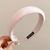 Diadema de Copa Alta y Ala Ancha para Mujer, Accesorio para el Cabello Versátil de Gama Alta para Otoño e Invierno, Pinza para el Cabello de Esponja de Moda y Elegante