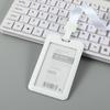Youhe 5506 Juego de tarjetas de trabajo transparentes de doble cara Juego de tarjetas de trabajo Juego de tarjetas de comida para el campus Juego de tarjetas de trabajo Juego de tarjetas de trabajo para estudiantes